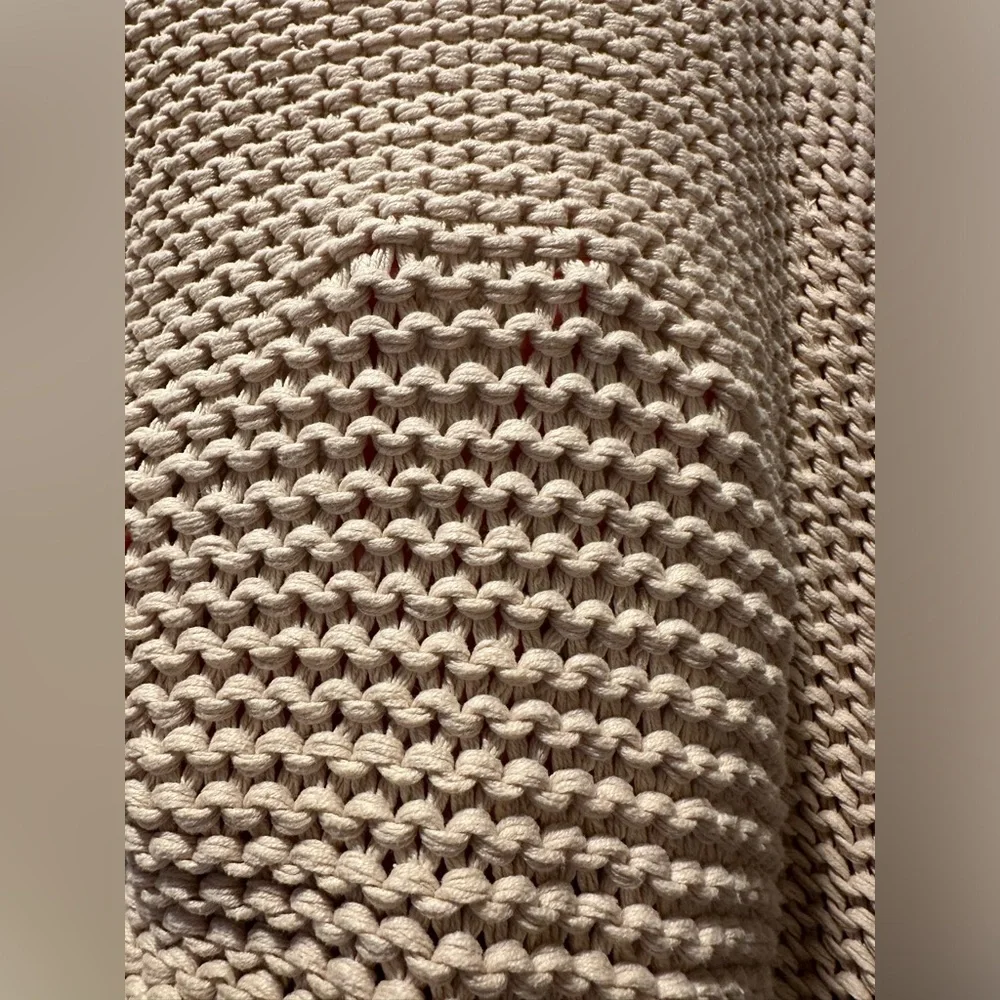 Free People Cozy Cream Turtleneck Sweater - Picture 4 of 7